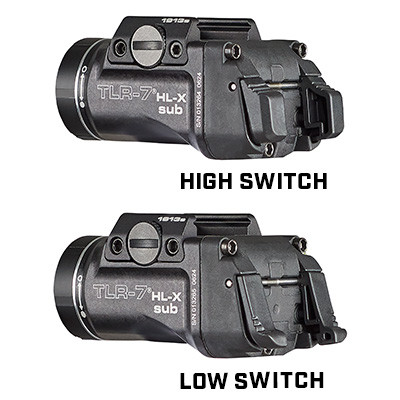 Streamlight TLR-7® HL-X Sub Glock 43X/48 Gun Light