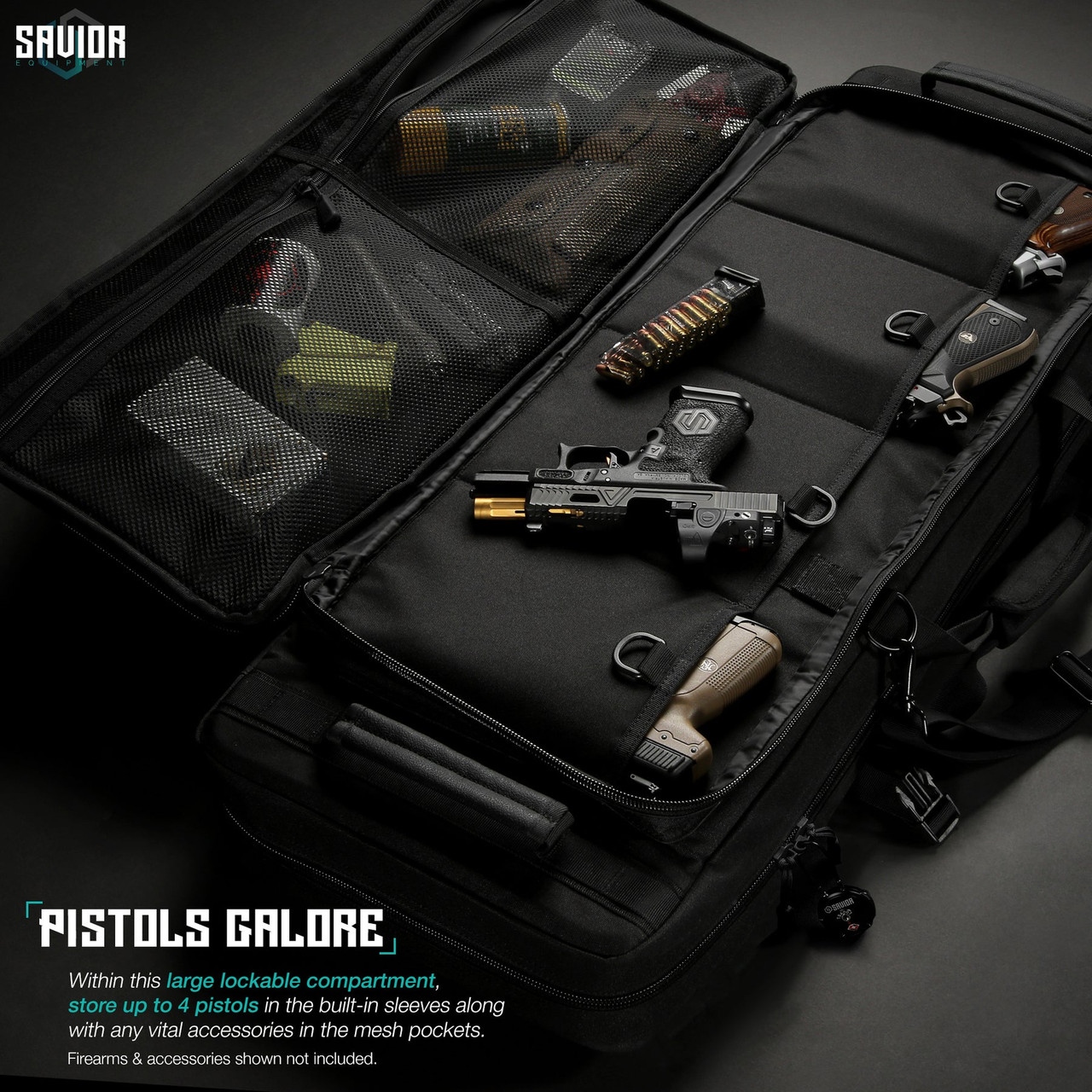 SAVIOR Specialist 36インチタクティカルダブルライフルバッグ Specialist Double Rifle Case - 36