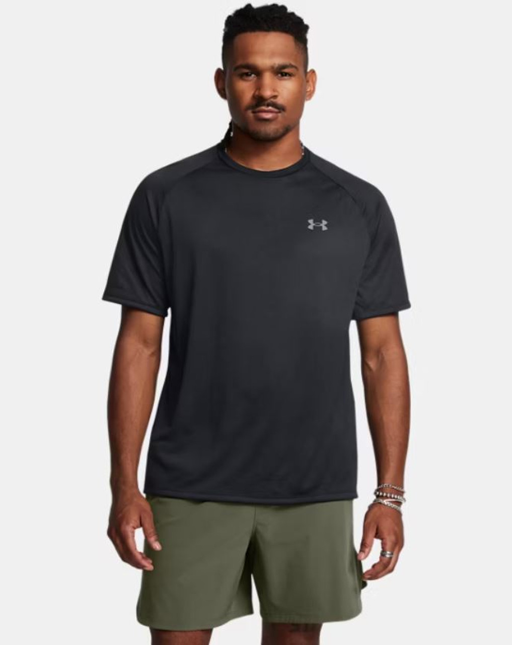 Under Armour Men's Tech 2.0 Short Sleeve - Black / White