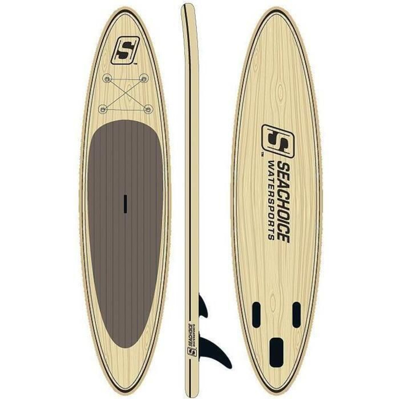 Seachoice Inflatable Stand-Up Paddle Board Kit - 10' 6"