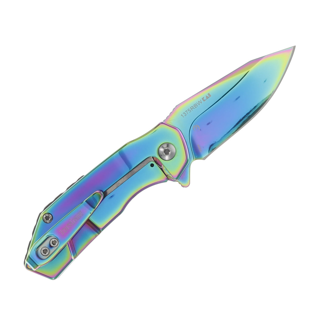 Kershaw Valve Folding Knife- Rainbow