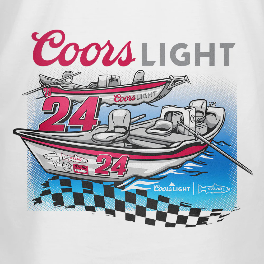 STLHD X COORS LIGHT Fast Lane Tee Shirt