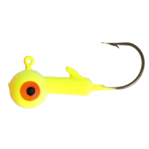 Eagle Claw Ball Head Jigs- 1/4 oz (10 Pack)