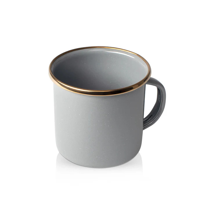 GSI Mesa 12 fl. oz. Enamelware Cup - Earl Grey