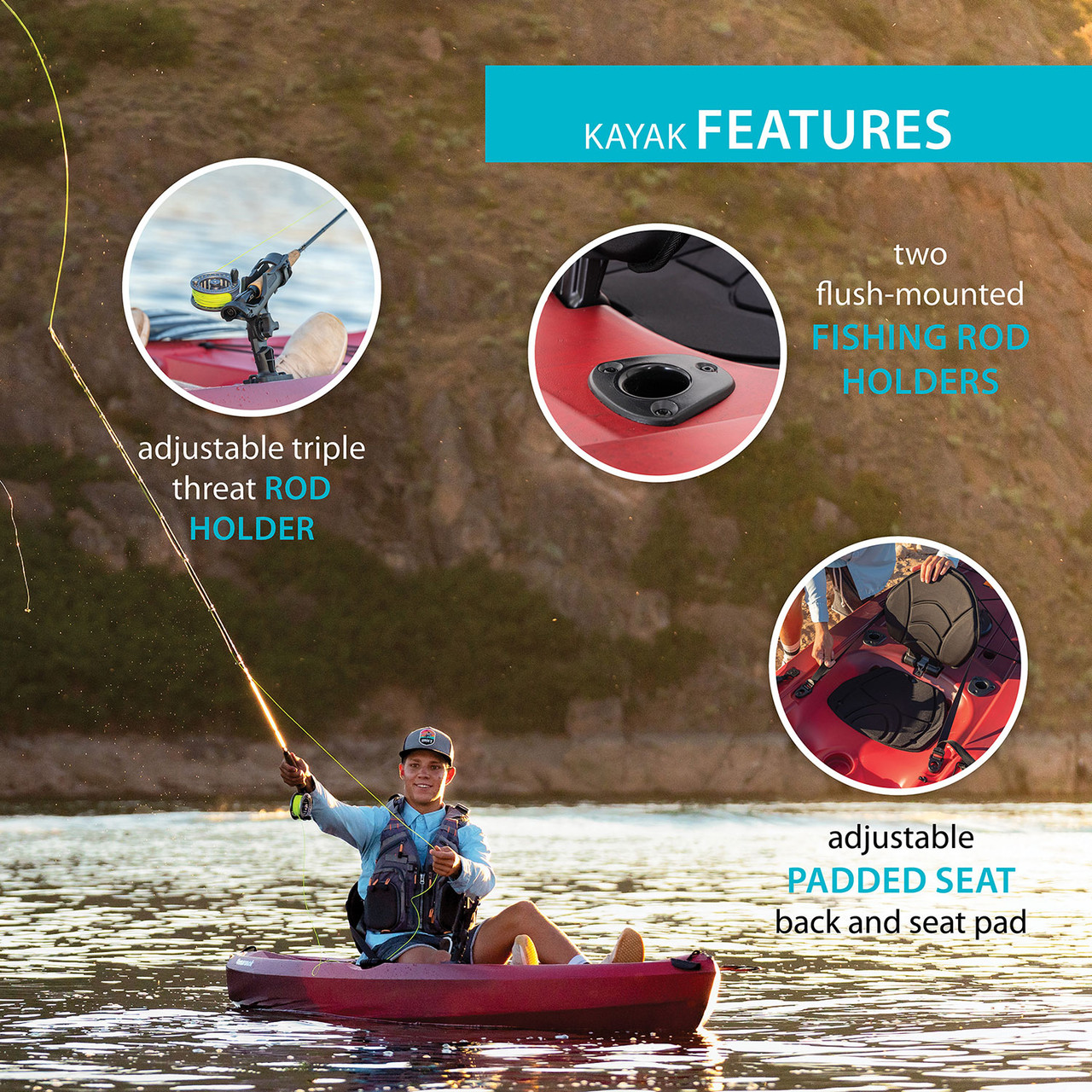 Lifetime 10' Tamarack Angler Kayak