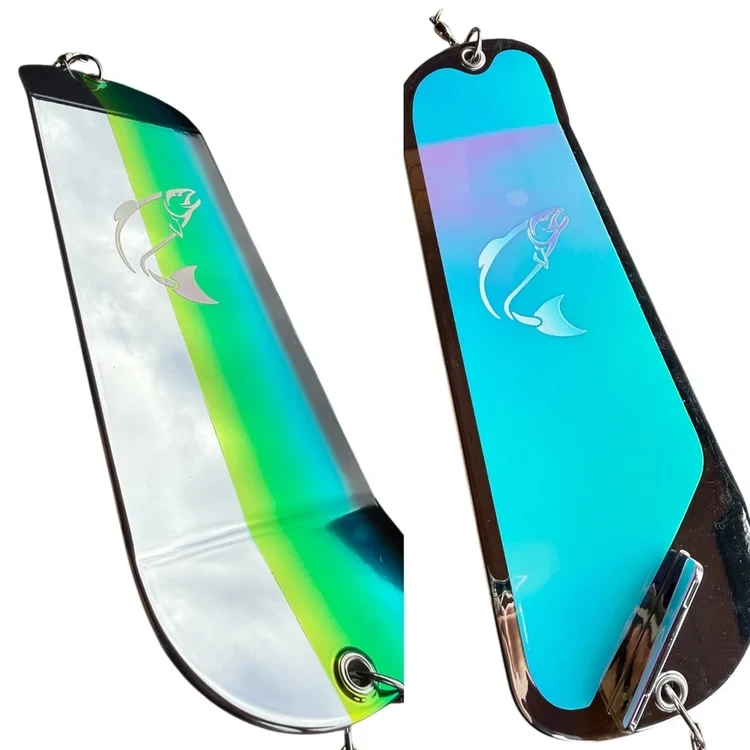 Westcoast Fishing Electro Mirror Kick Fin Flasher