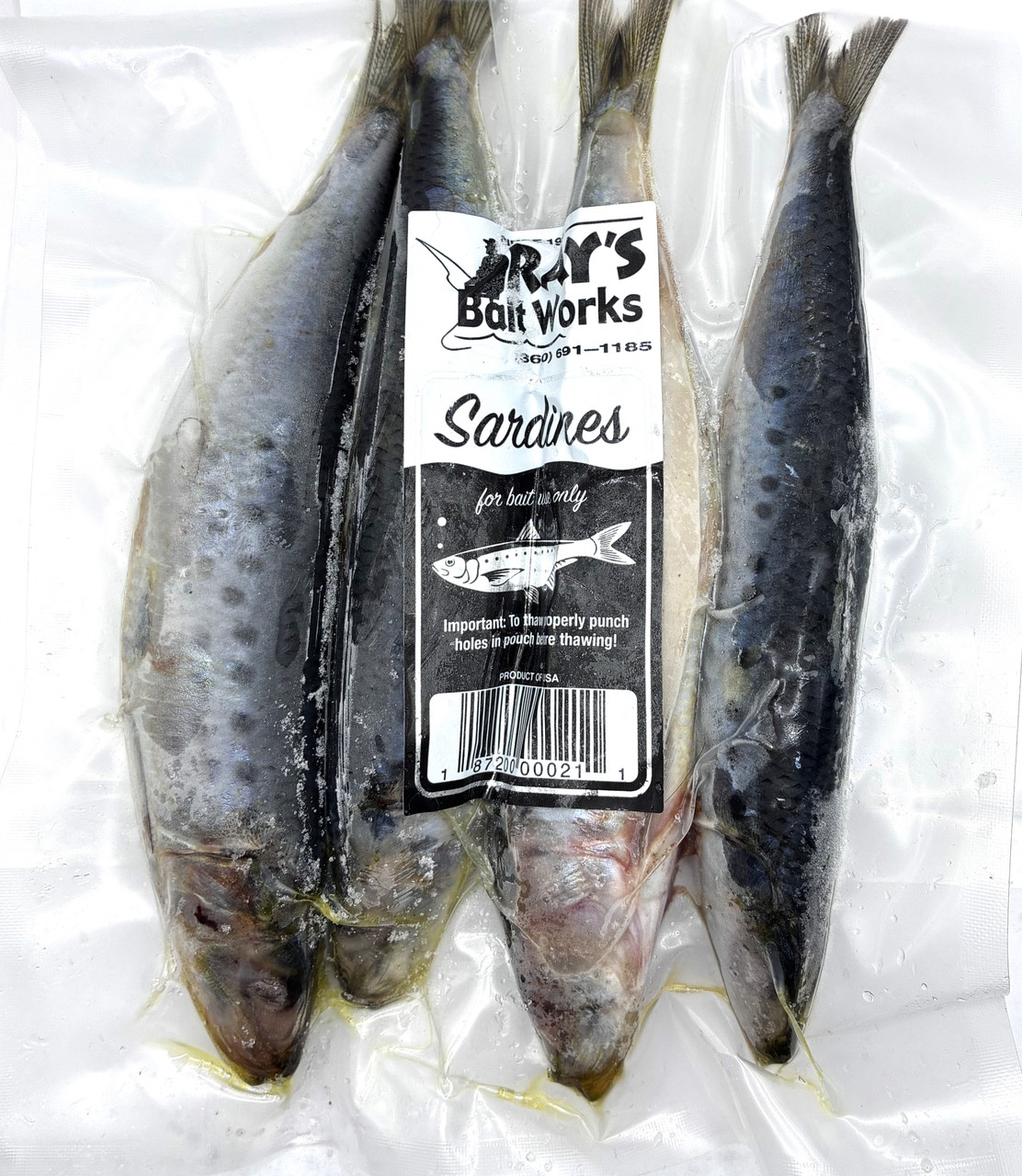 Ray's Bait Sardines