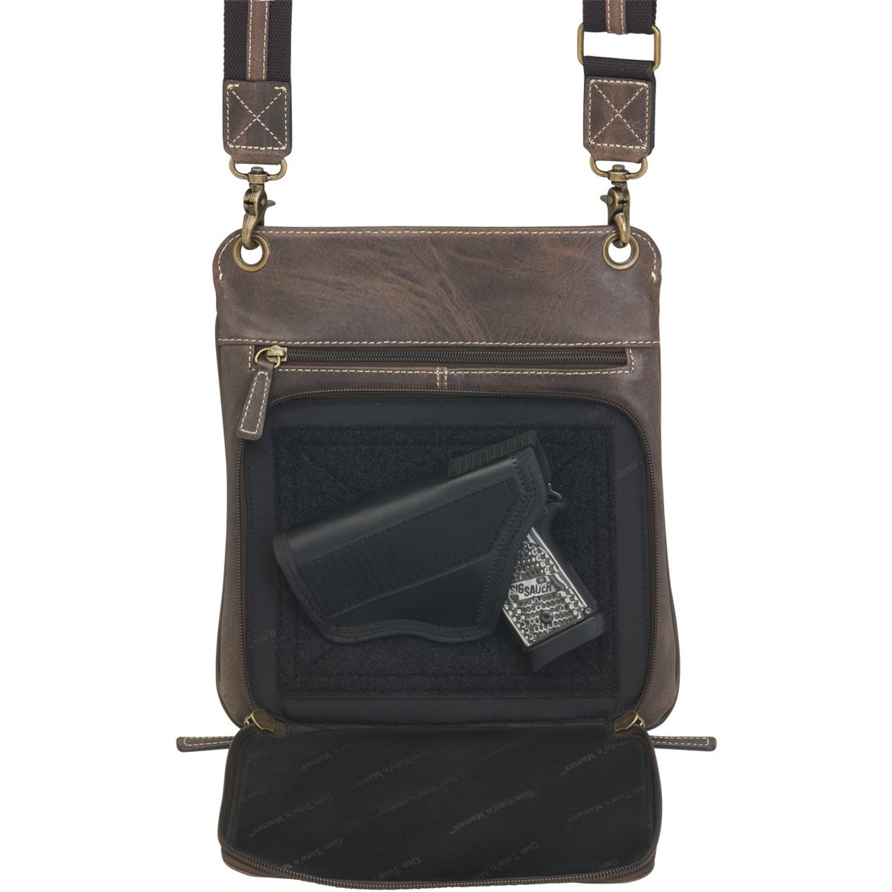 Town Tote, Debossed USA Cowhide – GTMoriginals