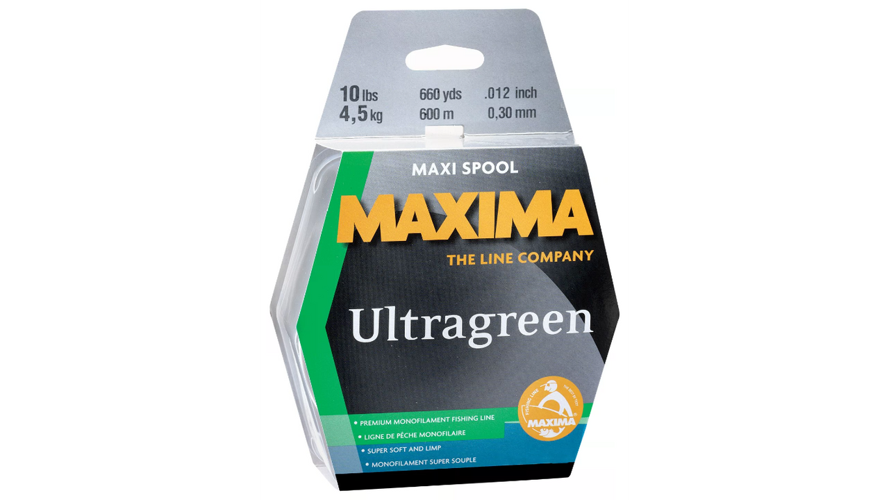 Maxima Fishing Line Maxi Spools, Ultragreen