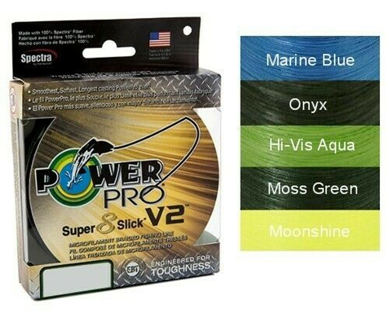 Power Pro Line 150 Yards Green 50lb