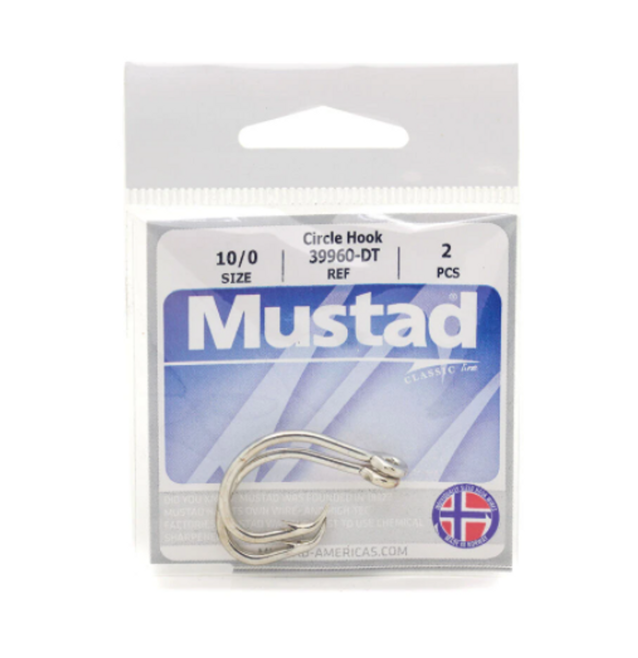 Mustad 39960D Tuna Circle Hook - 14/0