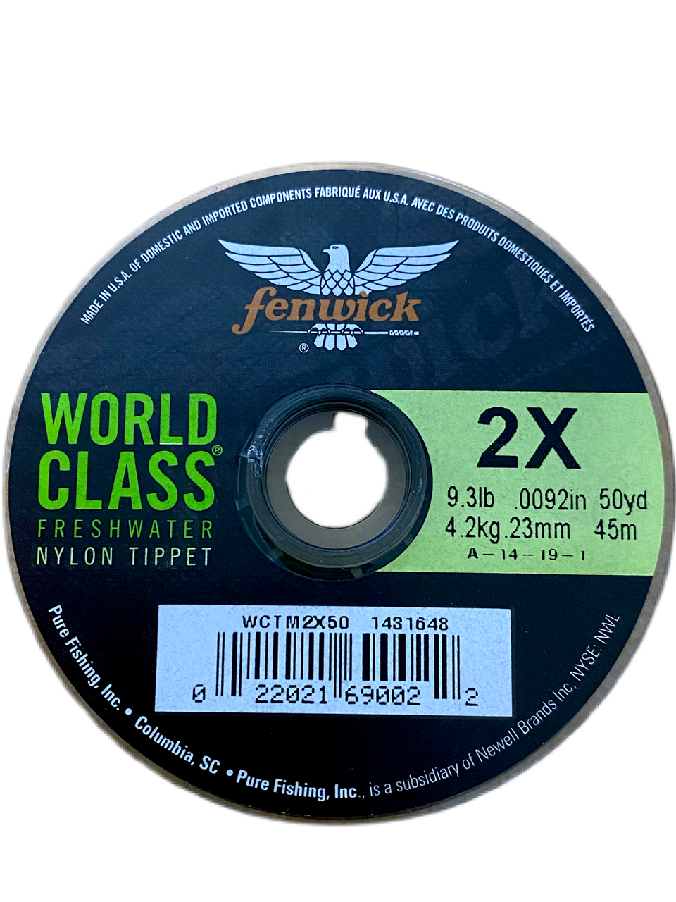 World Class Freshwater Nylon Tippet