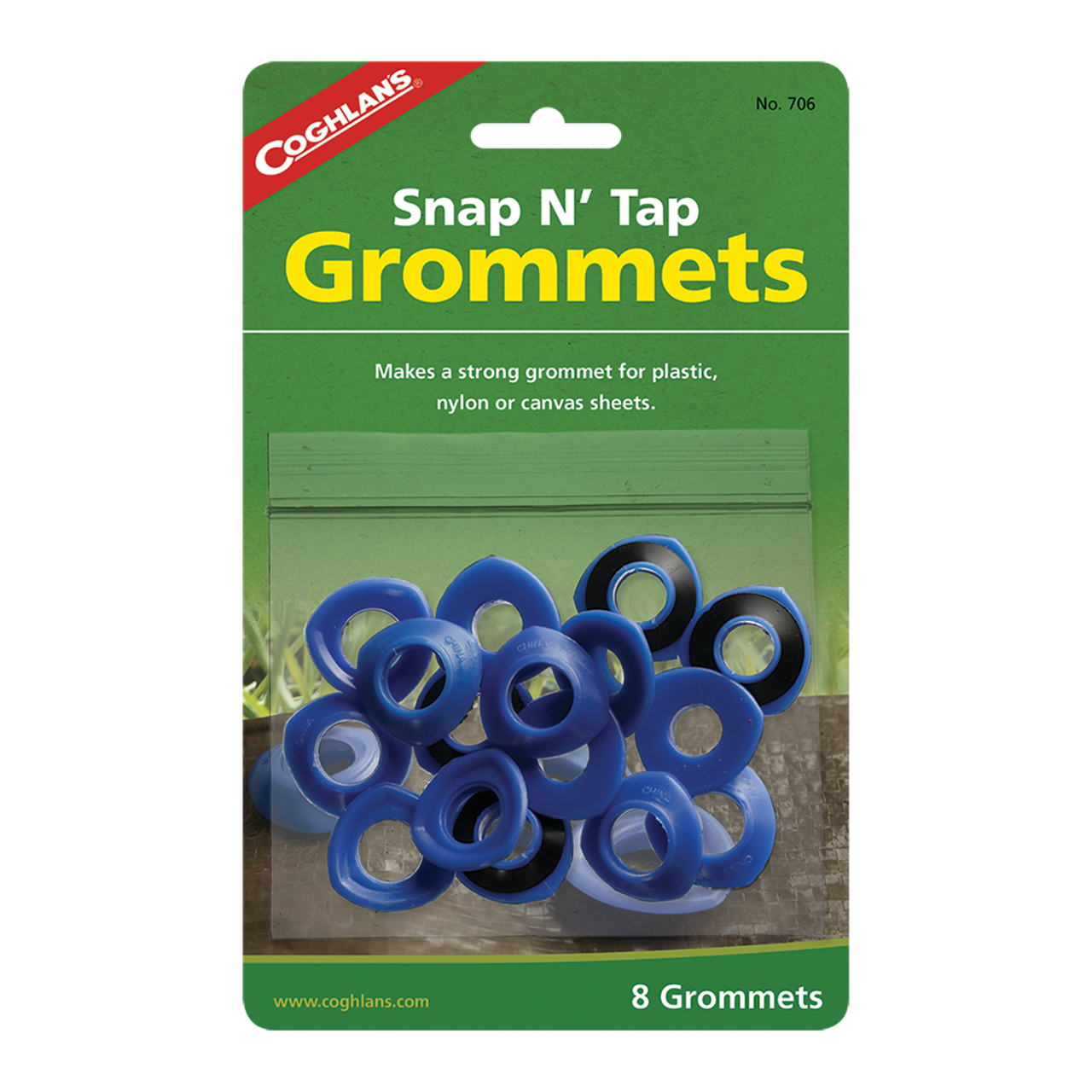 Snap N' Tap Grommets- 8 Pack