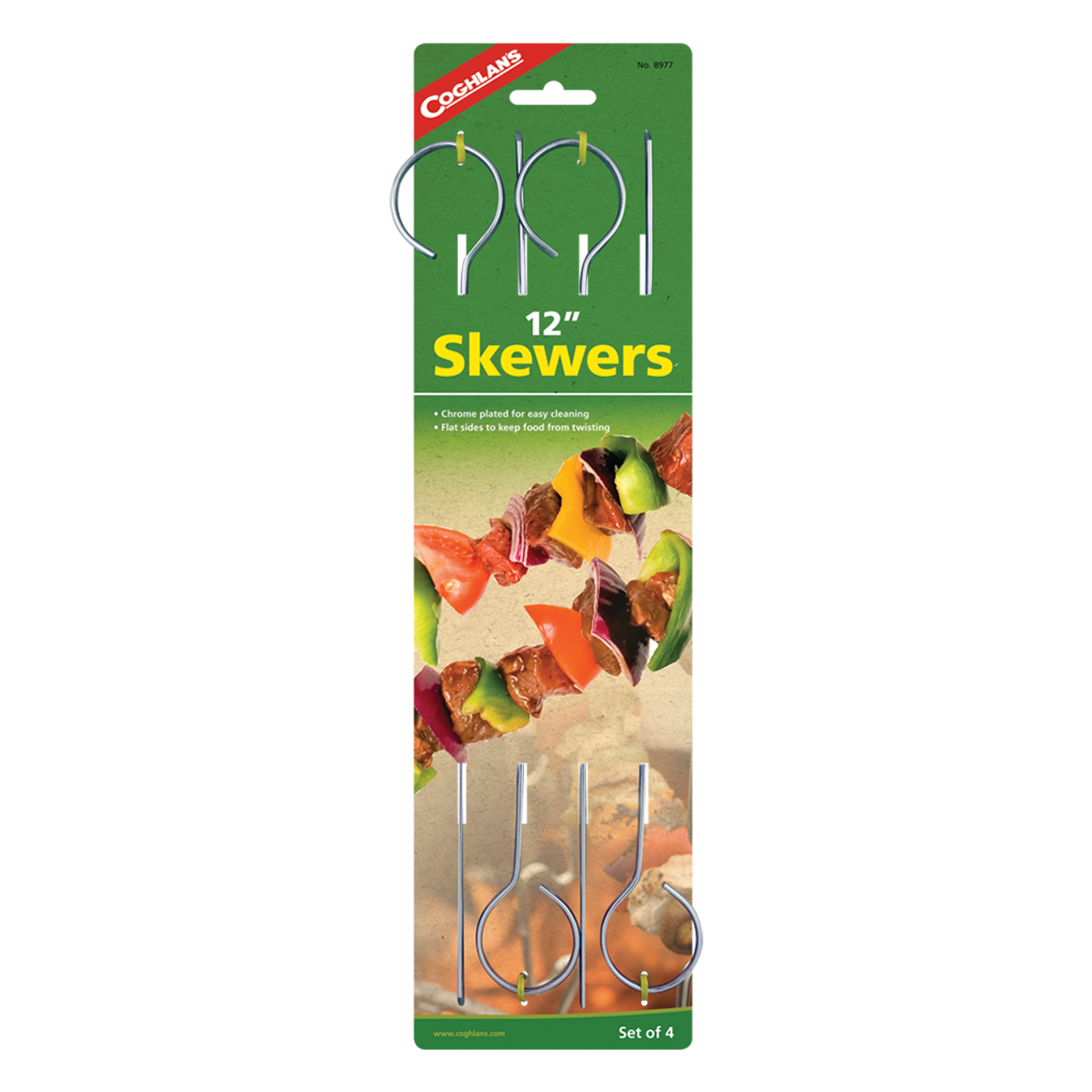 12" Skewers- 4 Pack