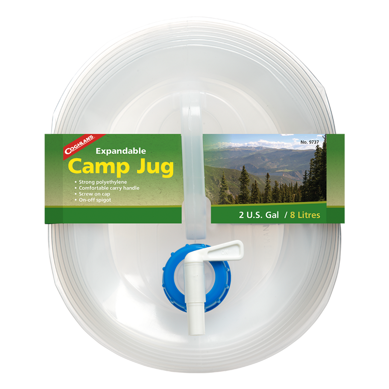 Expandable Camp Jug- 2 Gallon