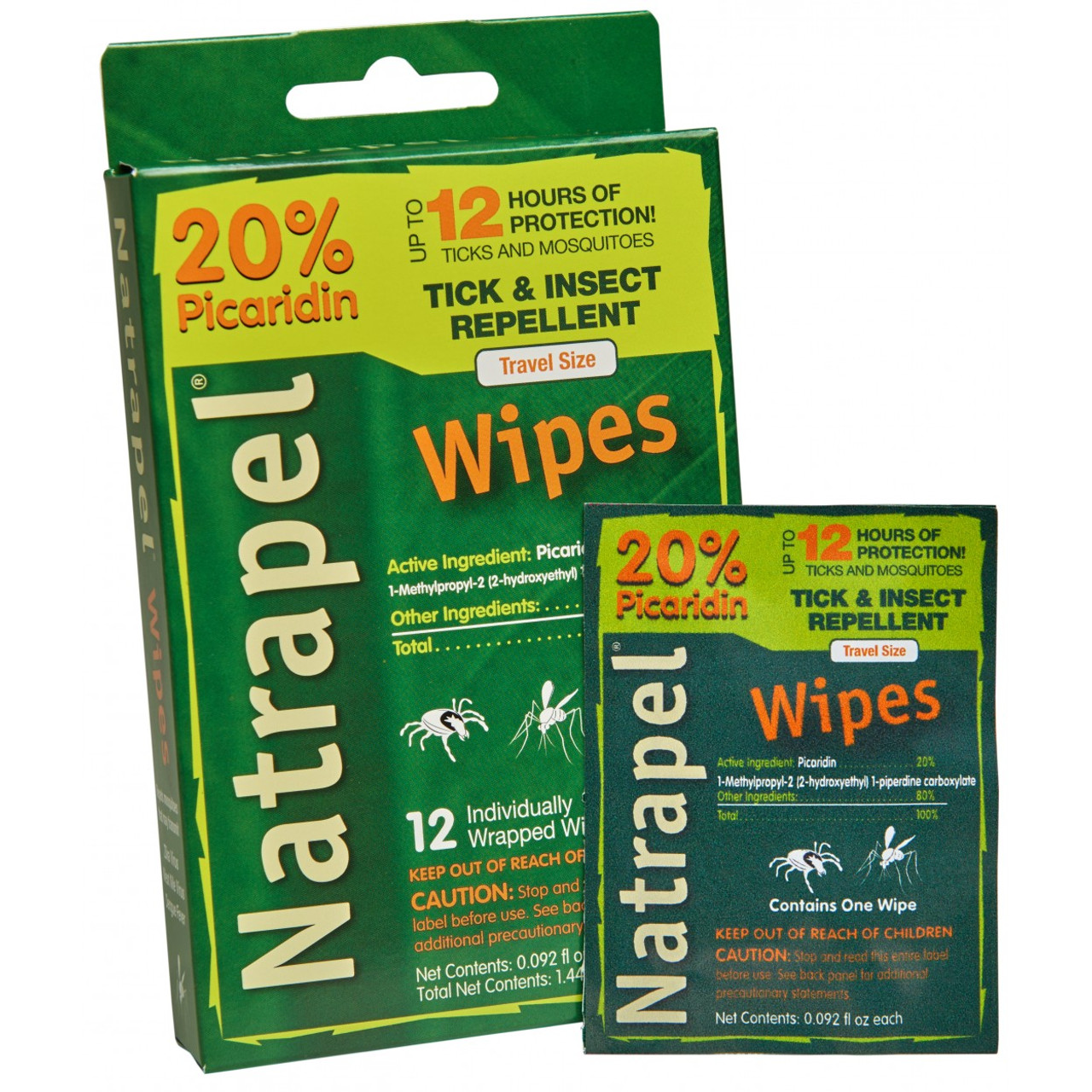 Natrapel® 12-hour Wipes