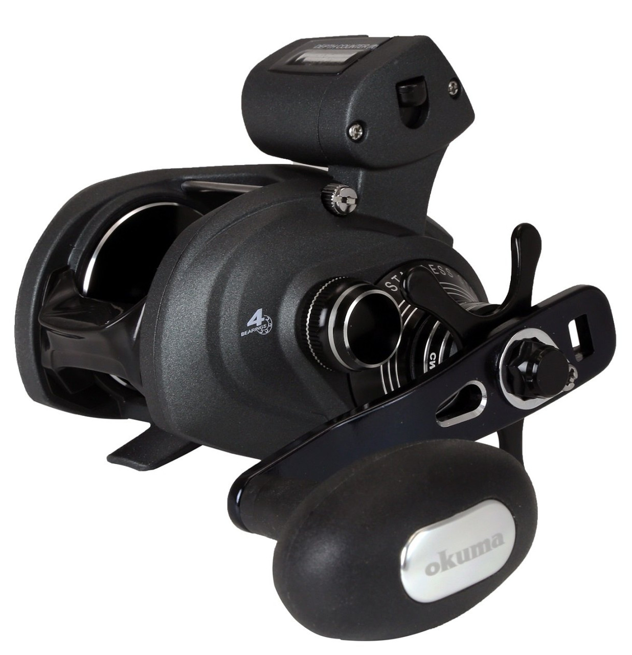 Okuma Coldwater SS Low Profile Line Counter Fishing Reel | CWS-354DLX