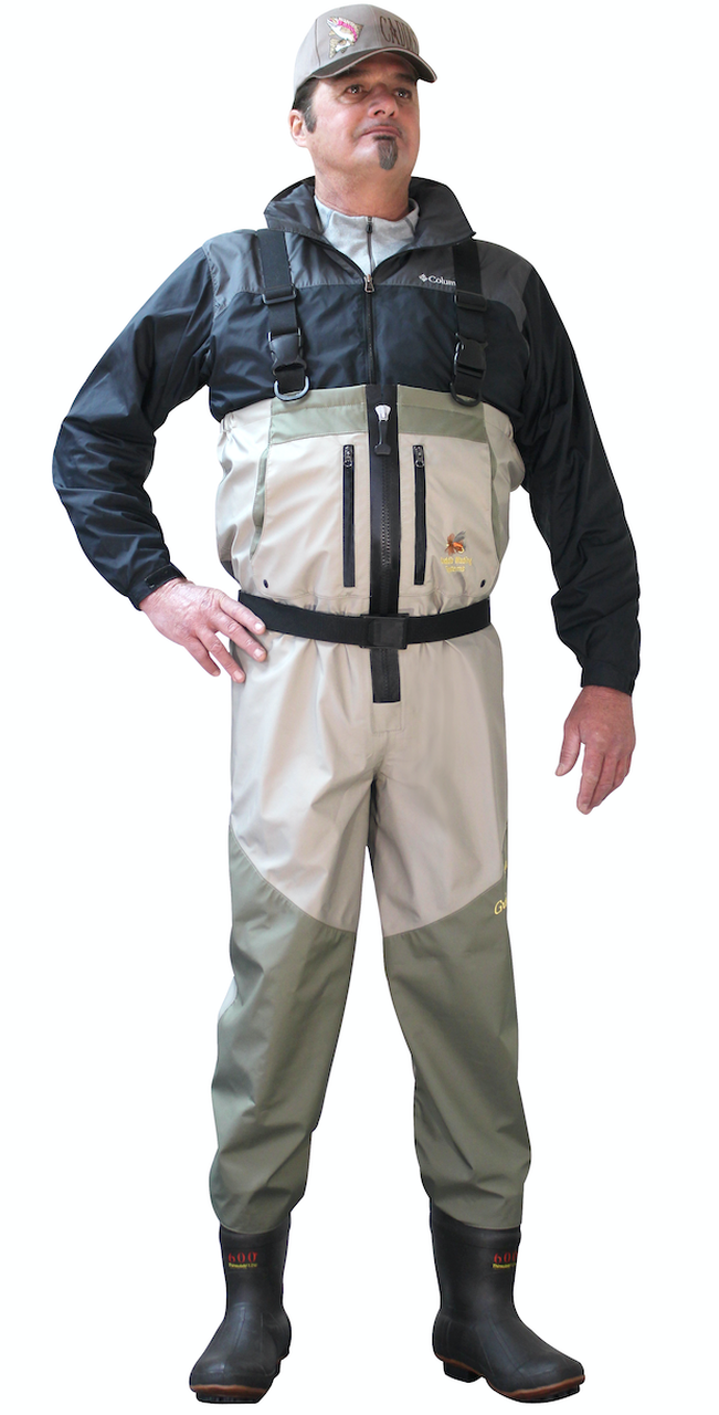 Zippered Deluxe Plus Breathable Boot Foot Wader