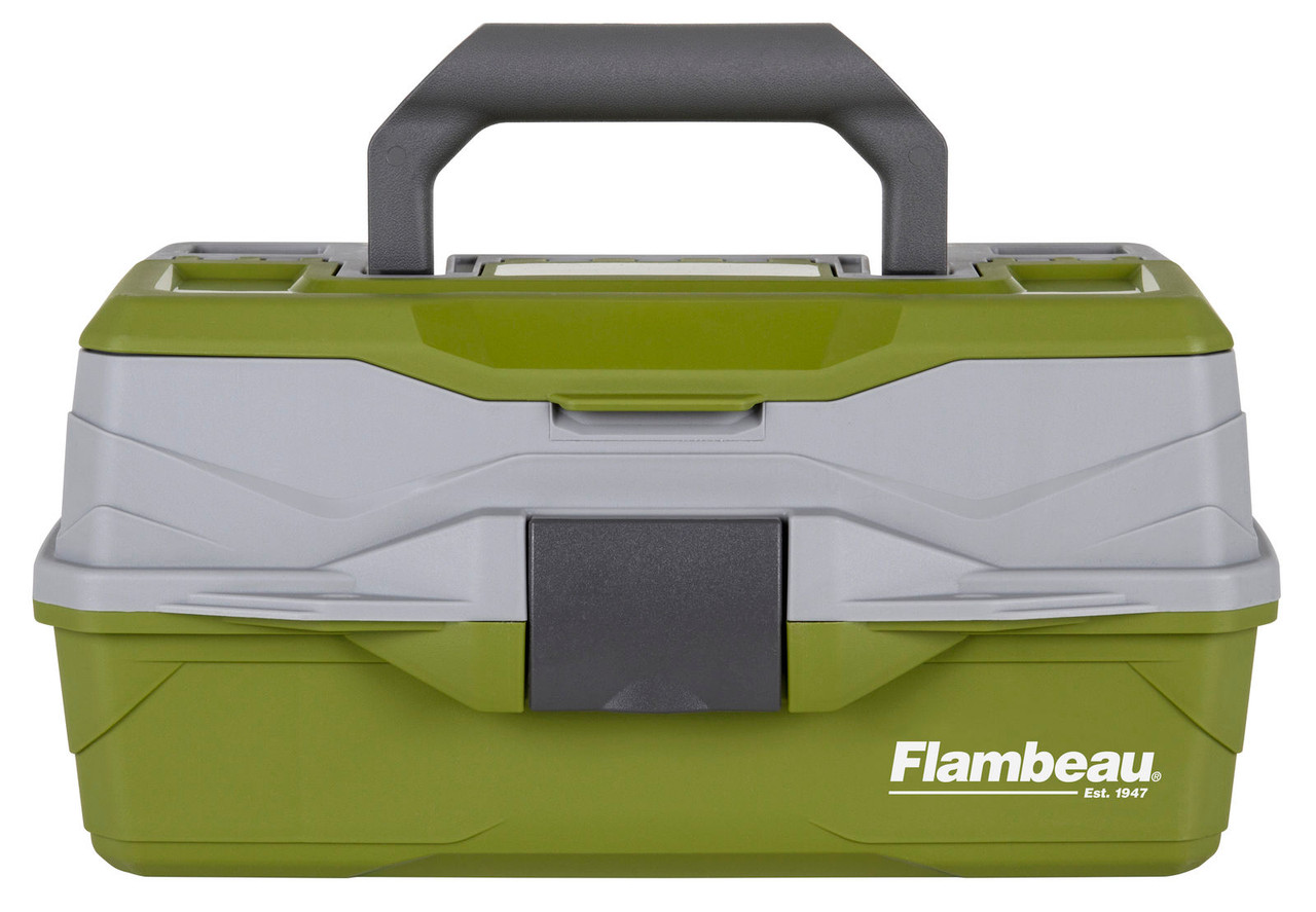 Flambeau Classic 2- Tray Tackle Box - Blue