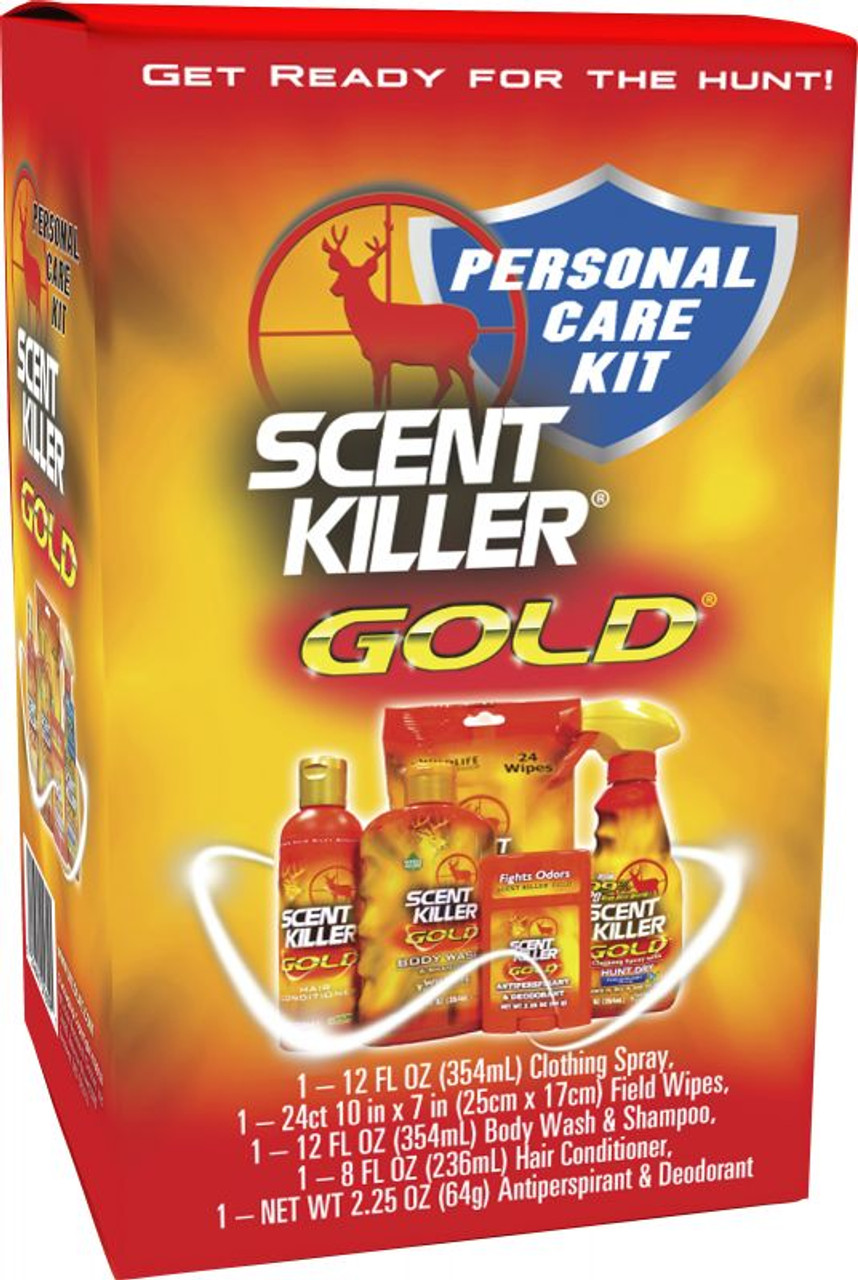 Wildlife Research Center- Scent Killer Gold® Personal Care Kit