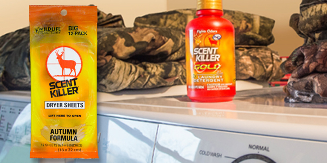 Wildlife Research Center- Scent Killer Autumn Formula Dryer Sheets