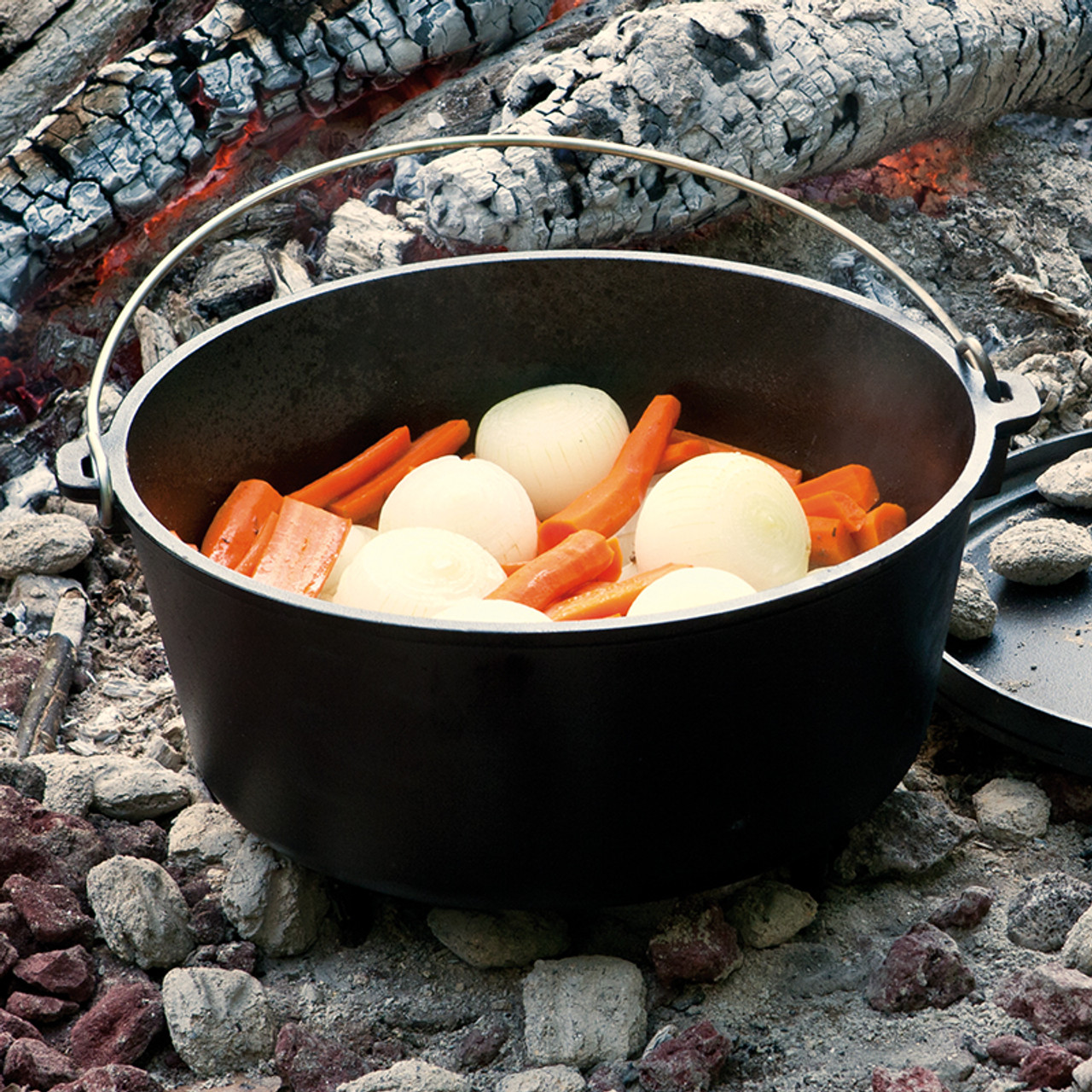 Lodge 12 in. Aluminum Foil Camp Dutch Oven Liners (12-Pack)