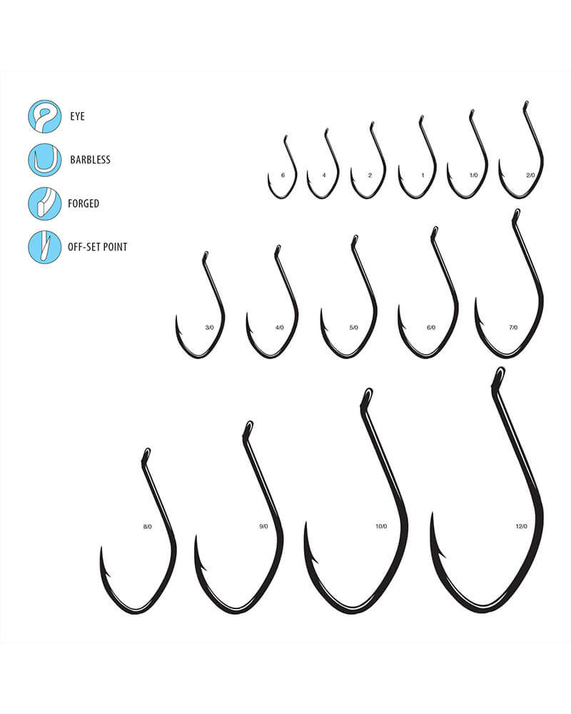 Hameçons Gamakatsu 3113R N°4 – Lot De 25 – Spécial Poisson Plat, Rouge, Œillet, 1 Ardillon – Pêche En Mer - 10