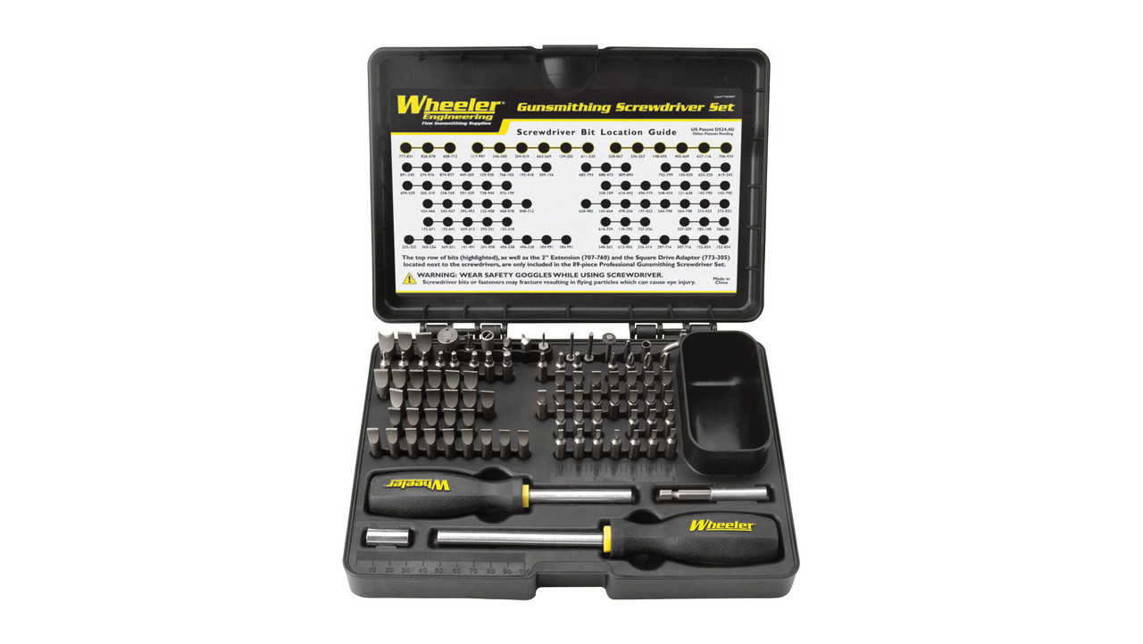 89 Piece Professional Smithing Screwdriver Set