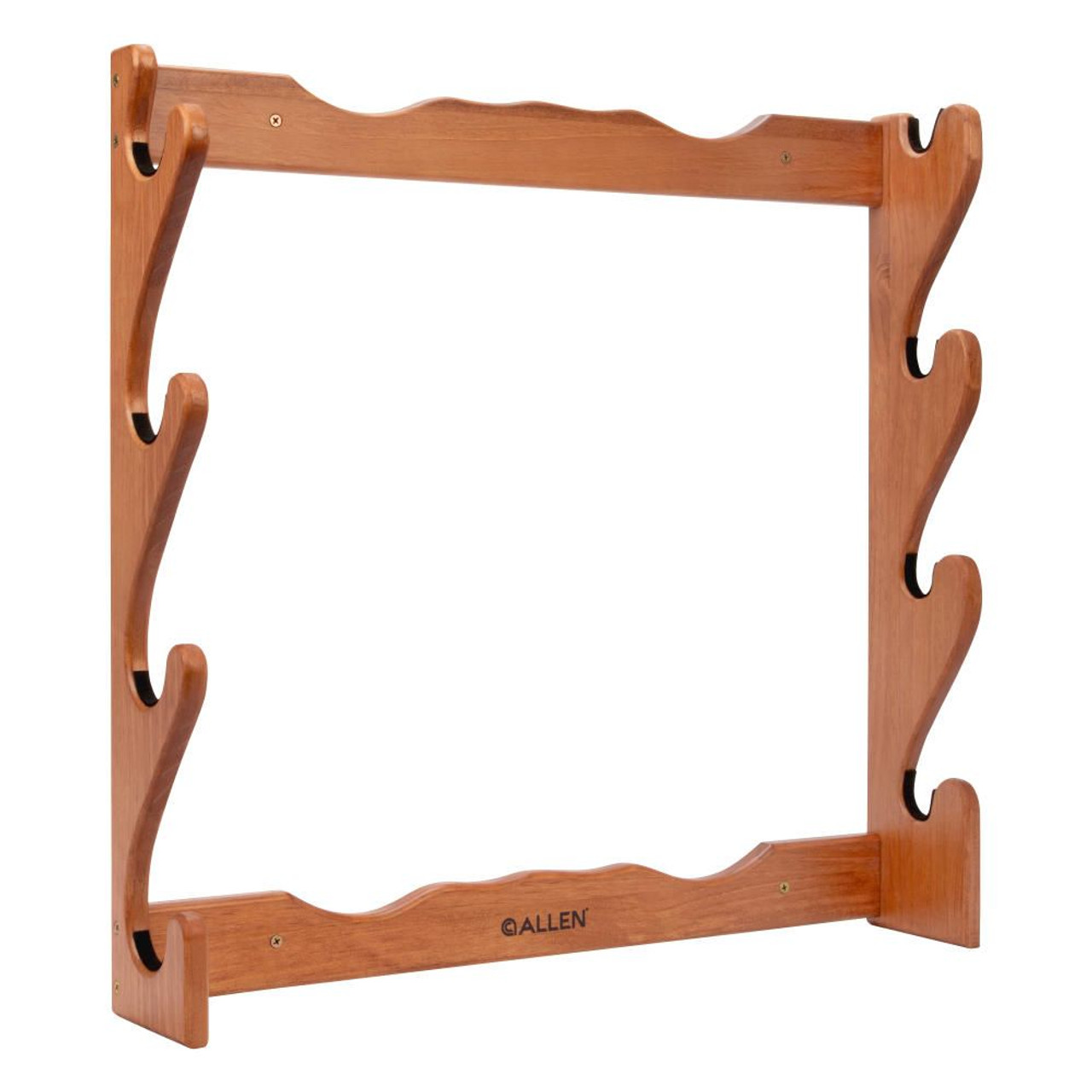 Allen Company Four Firearm Wooden Wall Rack