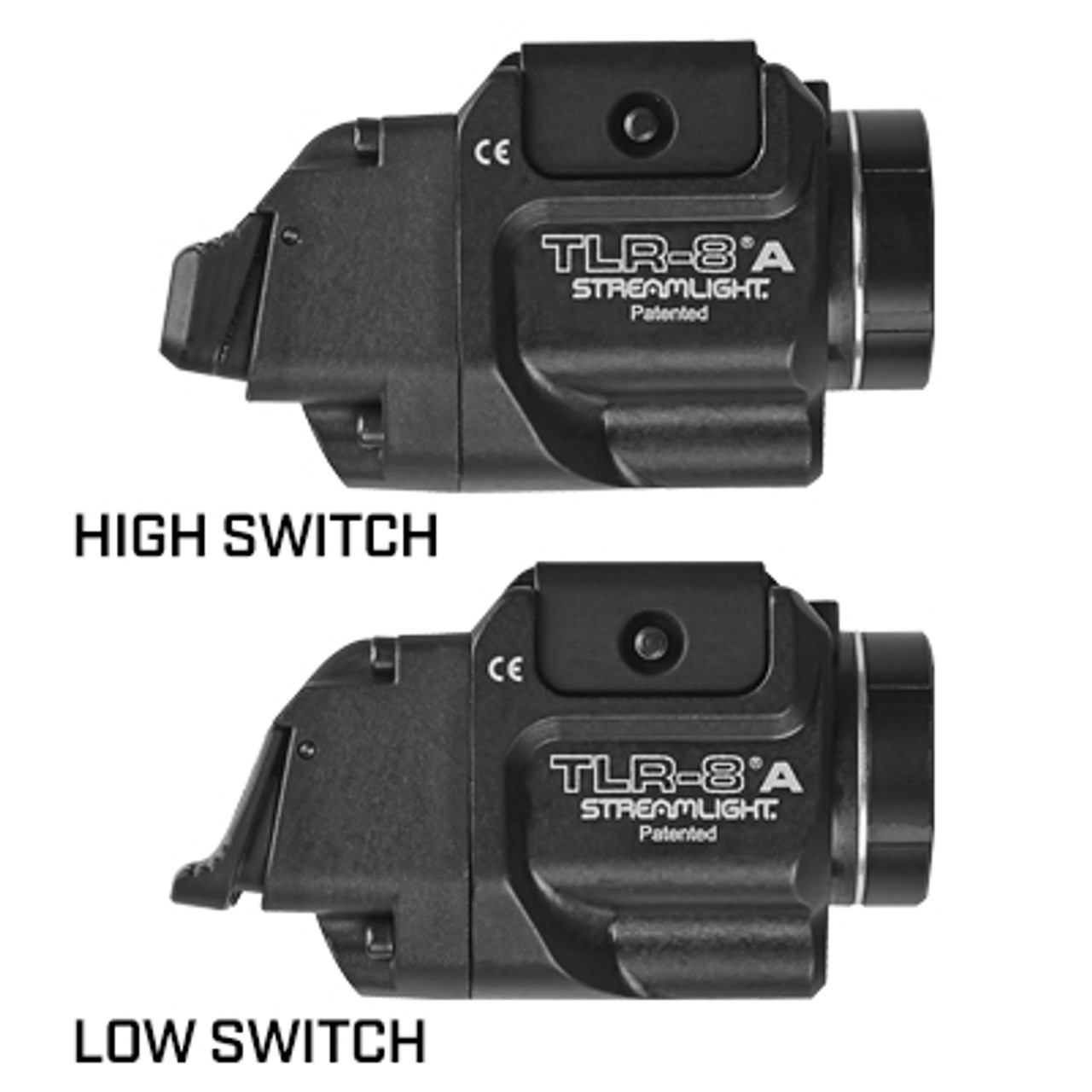 Streamlight TLR-8A Weapon Light w/ Red Laser & Rear Switch