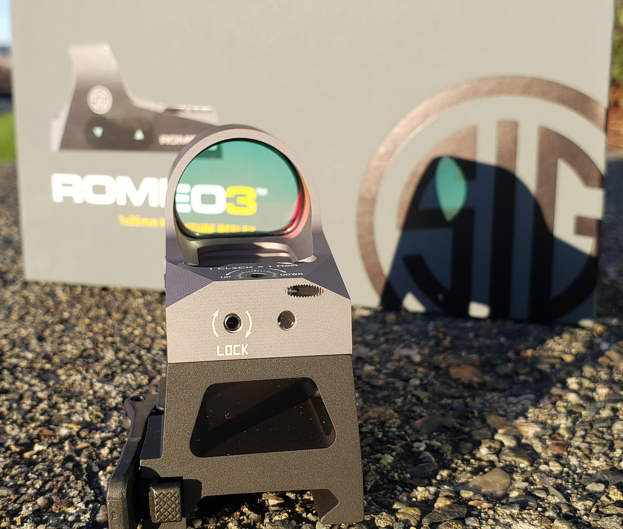 SIG SAUER ROMEO3 実物 実物解説】SIG SAUERのドットサイト ROMEOシリーズの違いを紹介