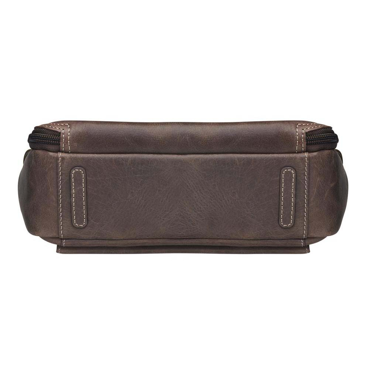 Buffalo Leather Messenger Bag For Men Distressed Full Grain Laptop Bag –  The Real Leather Company