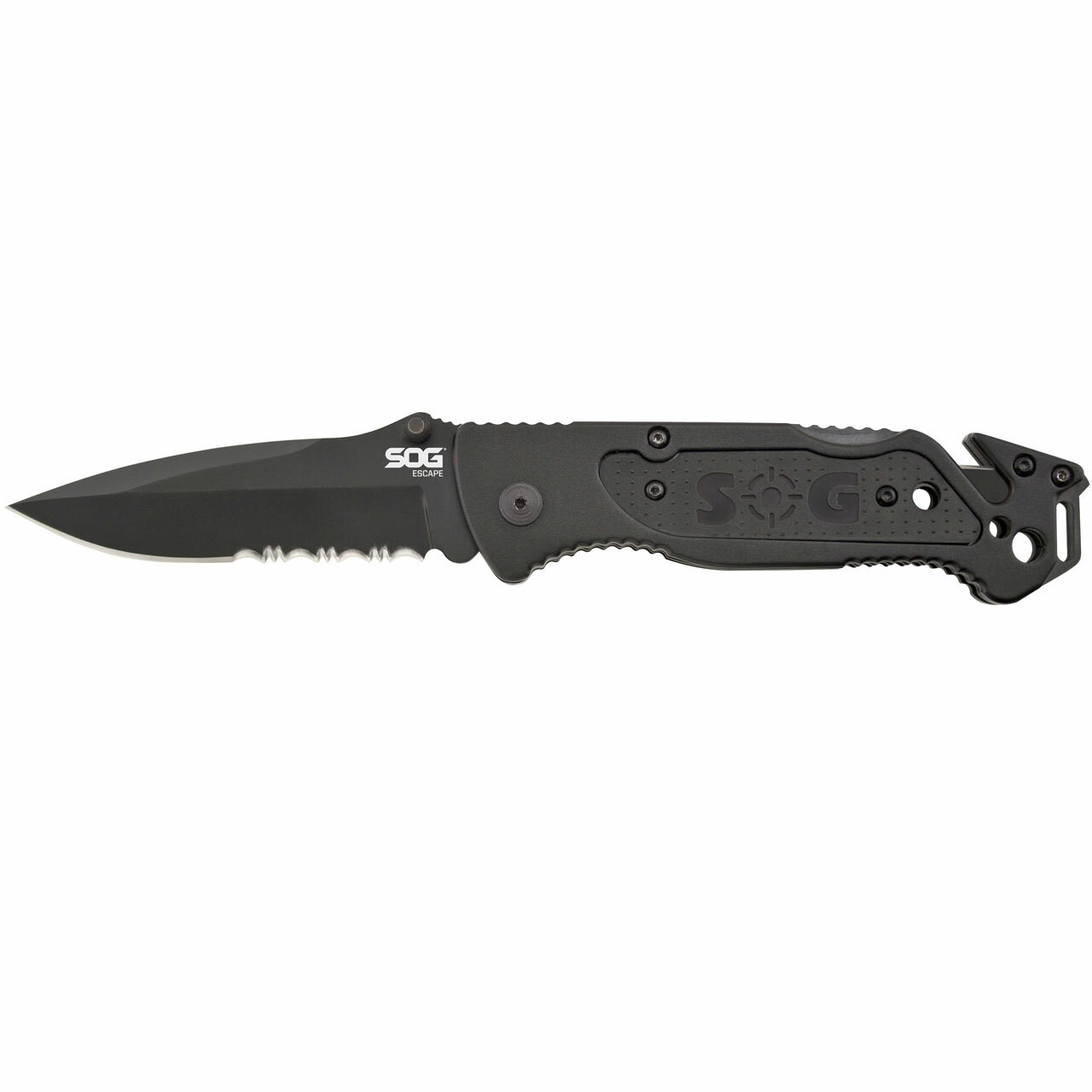 SOG Escape Black Serrated