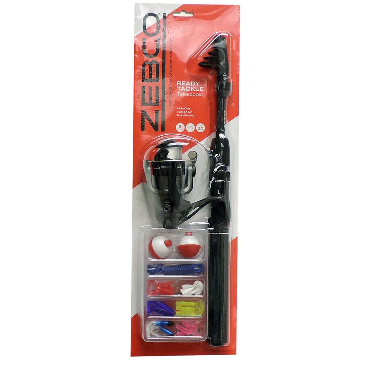 Zebco Ready Tackle Spinning Combo Rod
