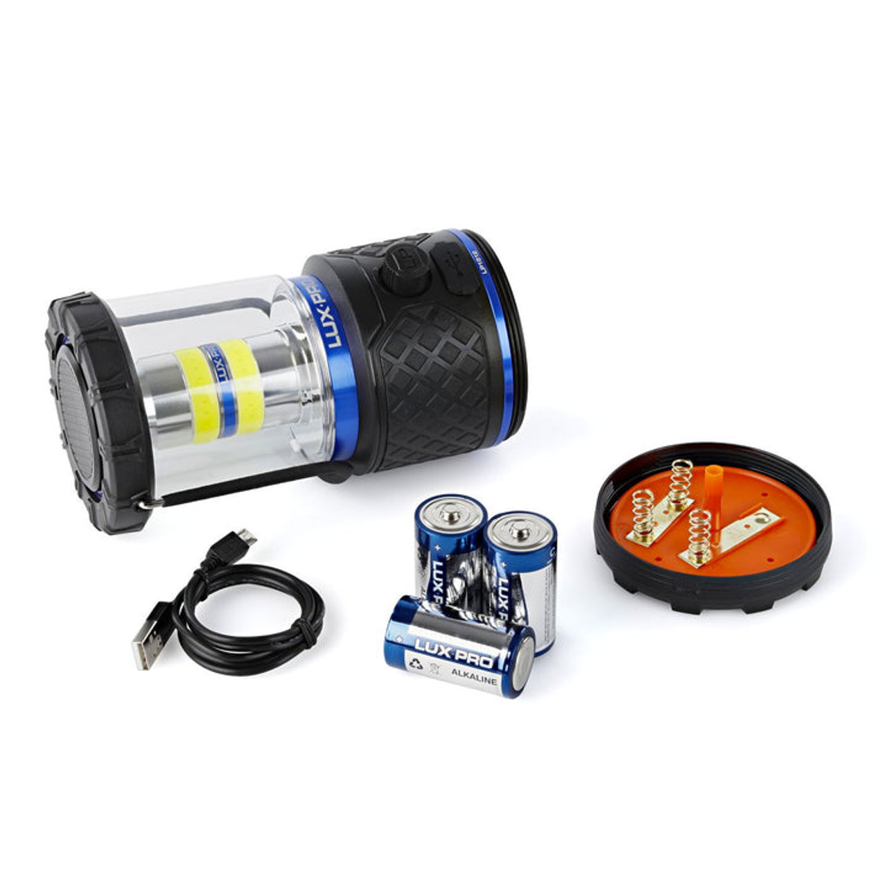 Lux-Pro 572-Lumen LED Rechargeable Camping Lantern (Battery Included) in  the Camping Lanterns department at