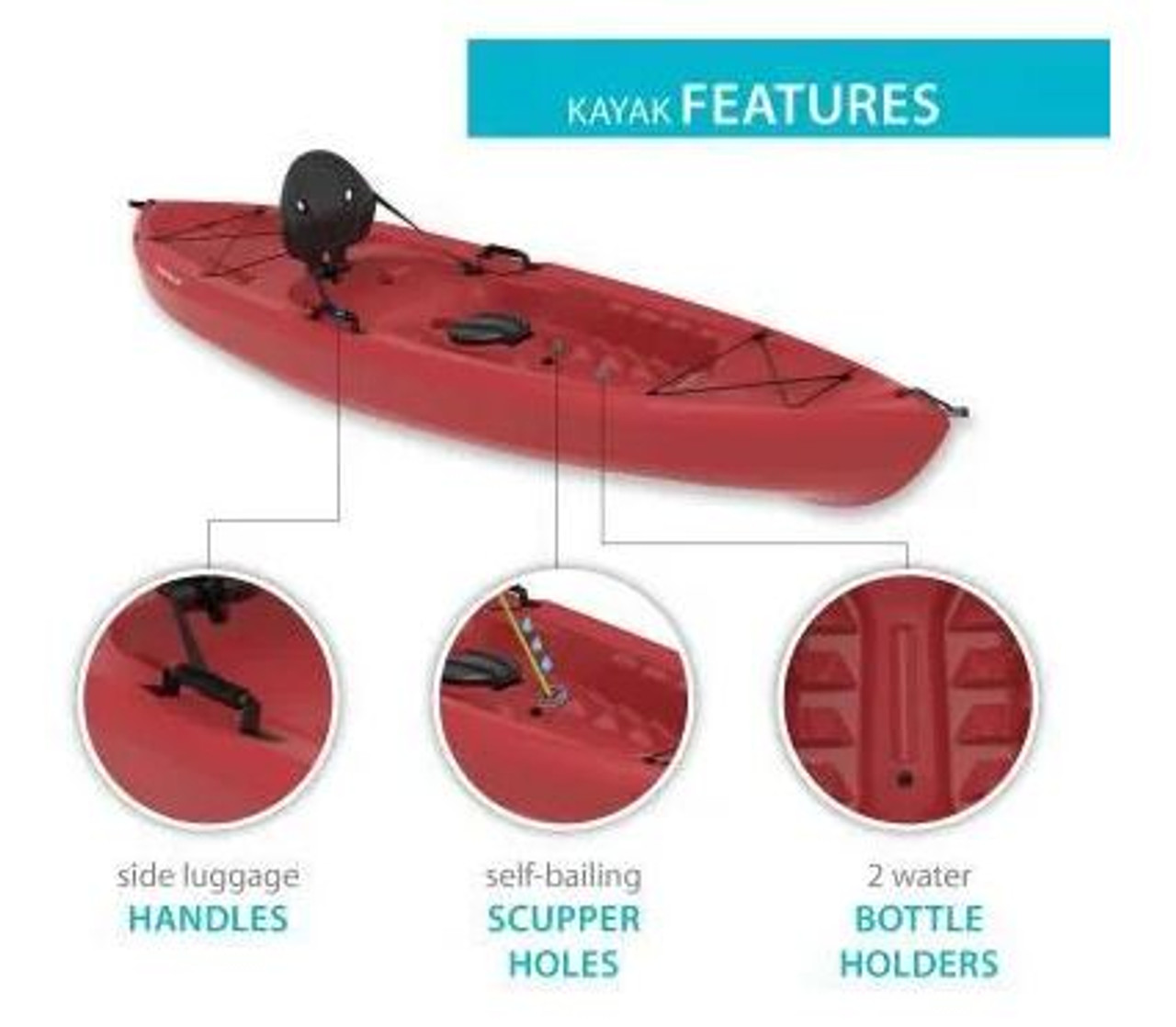 Lifetime Tamarack 100 Sit-On-Top Kayak