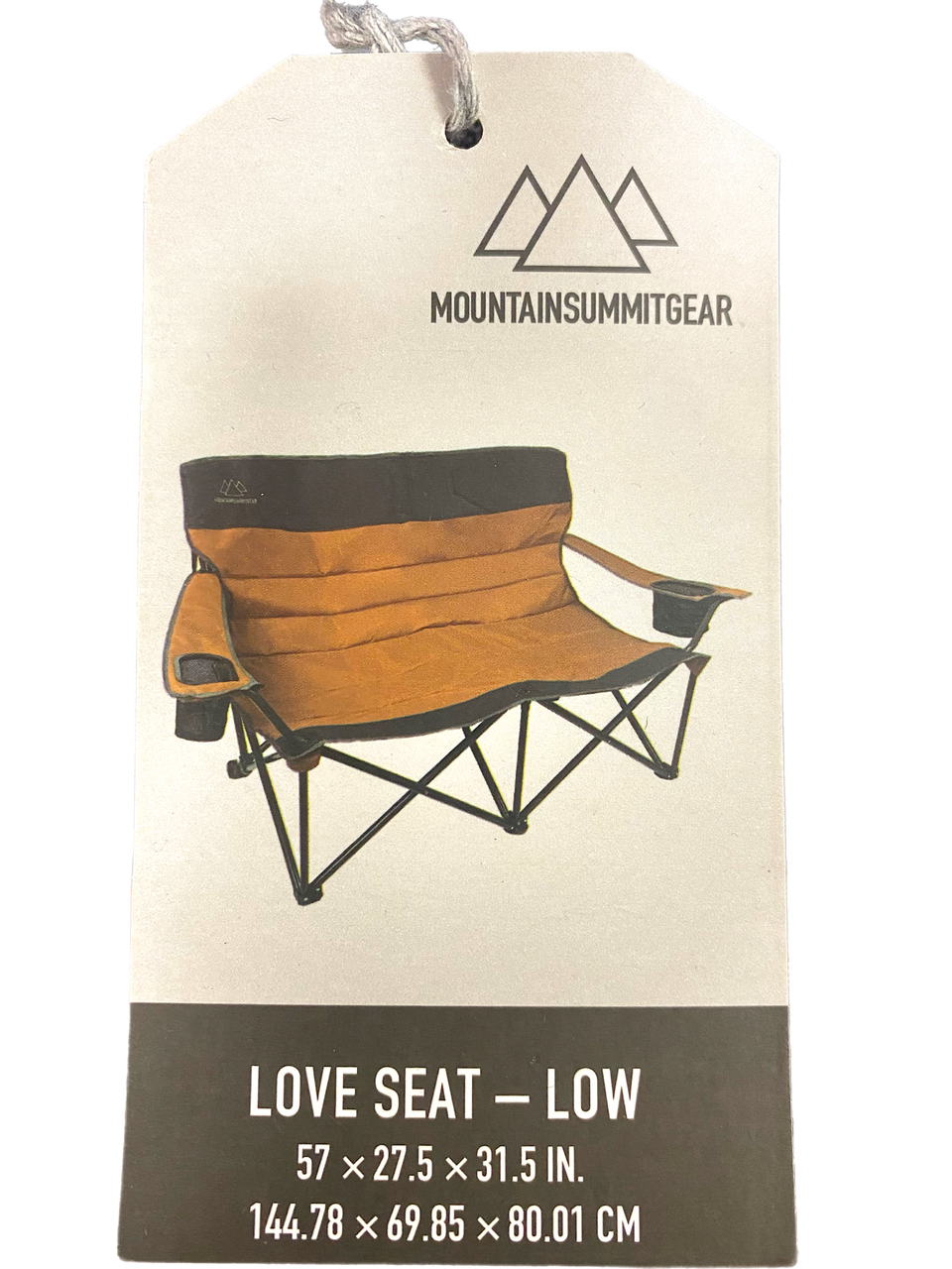 Alpine Mountain Gear Love Seat Camping Chair