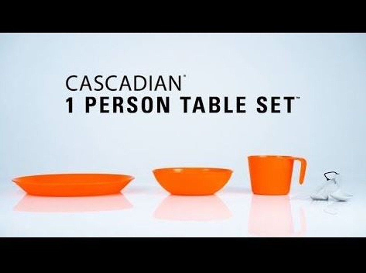GSI Outdoors Cascadian One Person Table Set