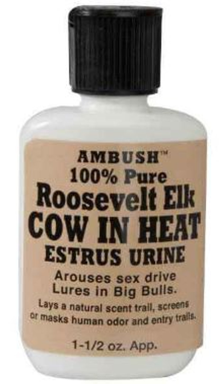 Ambush Roosevelt Elk Cow In Heat Estrus Urine 1.5oz