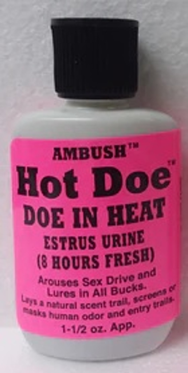 Ambush Hot Doe In Heat Estrus Urine 1.5oz