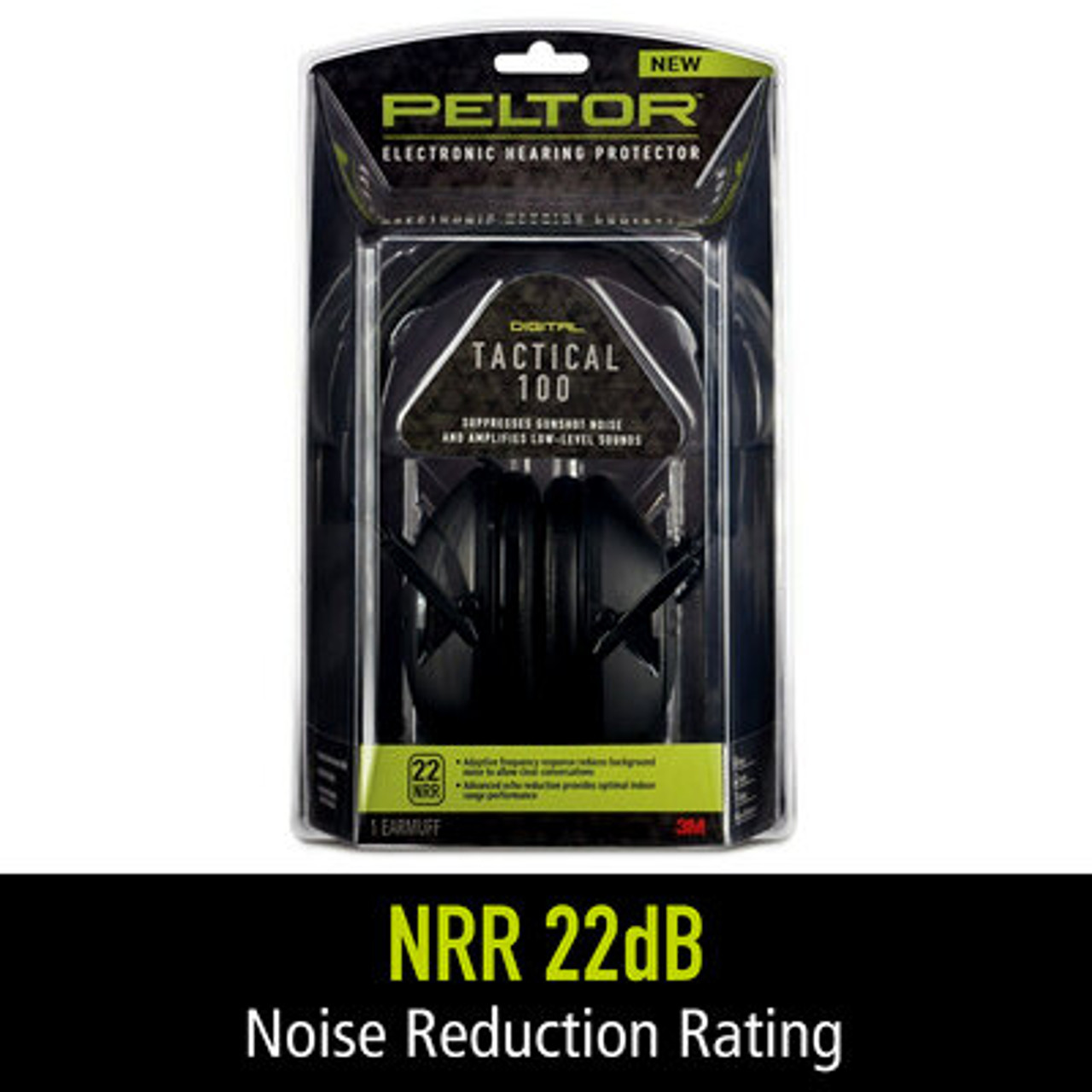 Peltor Sport Tactical 100 [並行輸入品] Peltor™ Sport Tactical 100 Electronic Hearing Protector