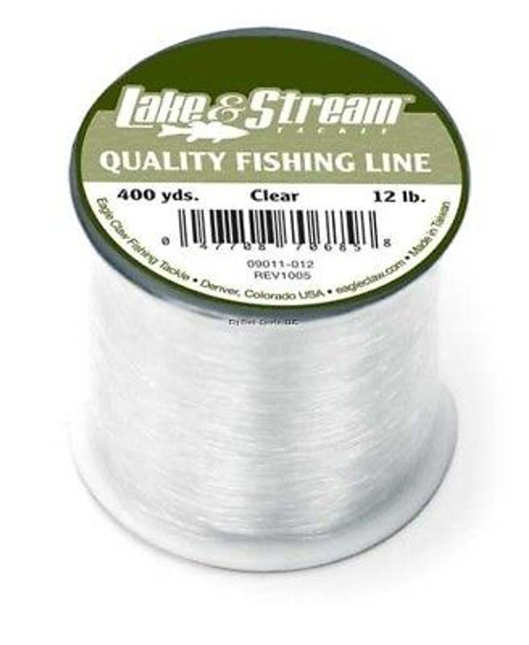 Premium Eagle Claw Fishing Line 80 Pound Test 190 yds Clear Mono