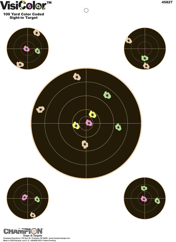 Champion Visicolor Targets - Thumbnail 2