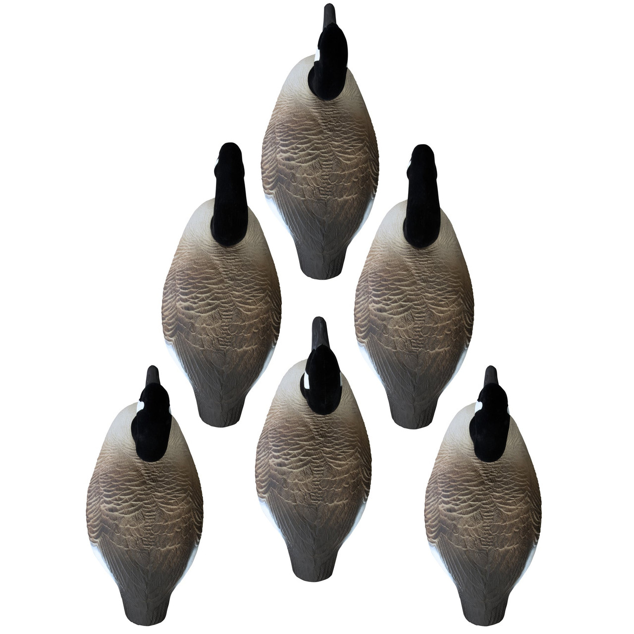 Higdon 6-Pack Full Size Half Shell Canadian Geese Decoys