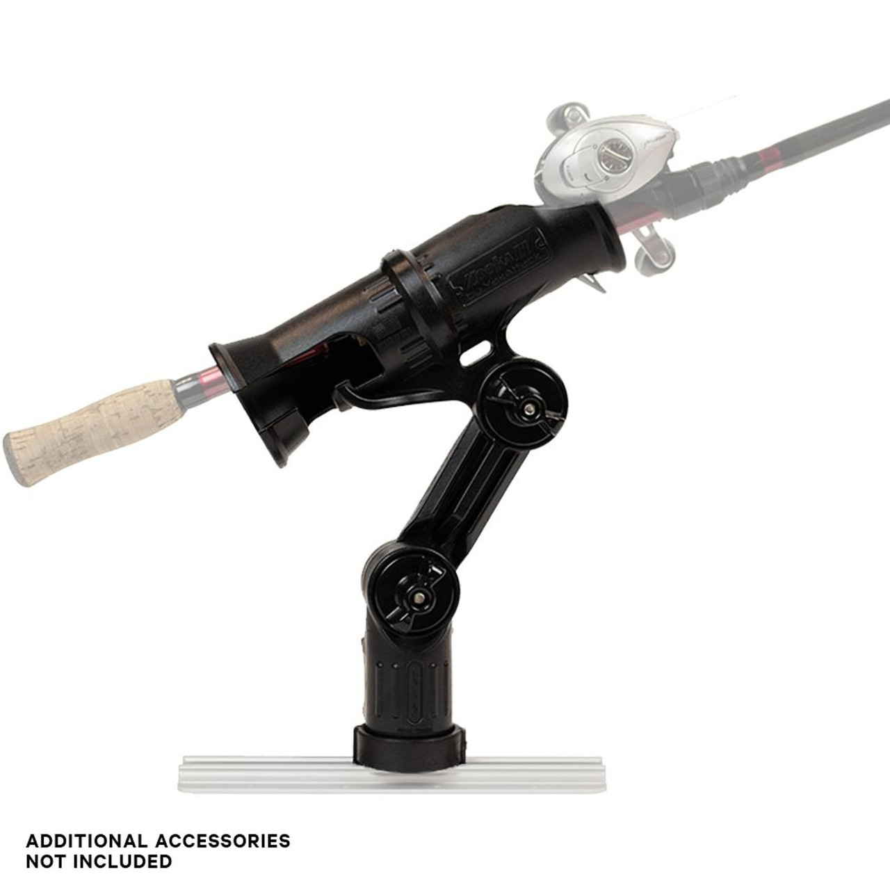 YakAttack Zooka II™ Rod Holder with Track Mounted LockNLoad™ Mounting System