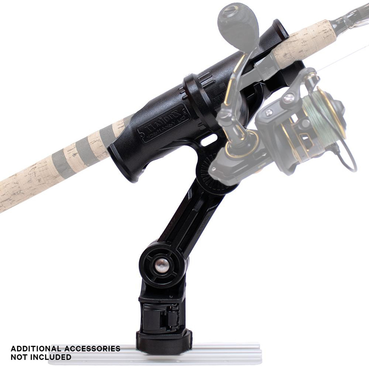 YakAttack Zooka II™ Rod Holder with Track Mounted LockNLoad™ Mounting System