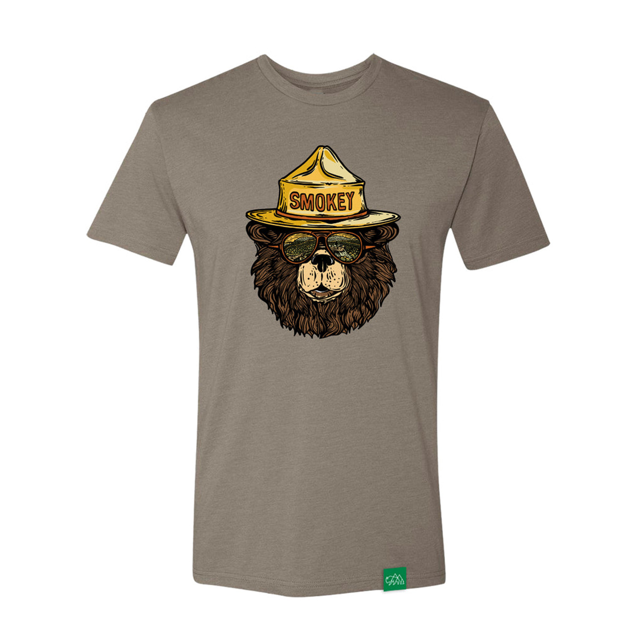 Wild Tribute Smokey Groovy Bear T-Shirt