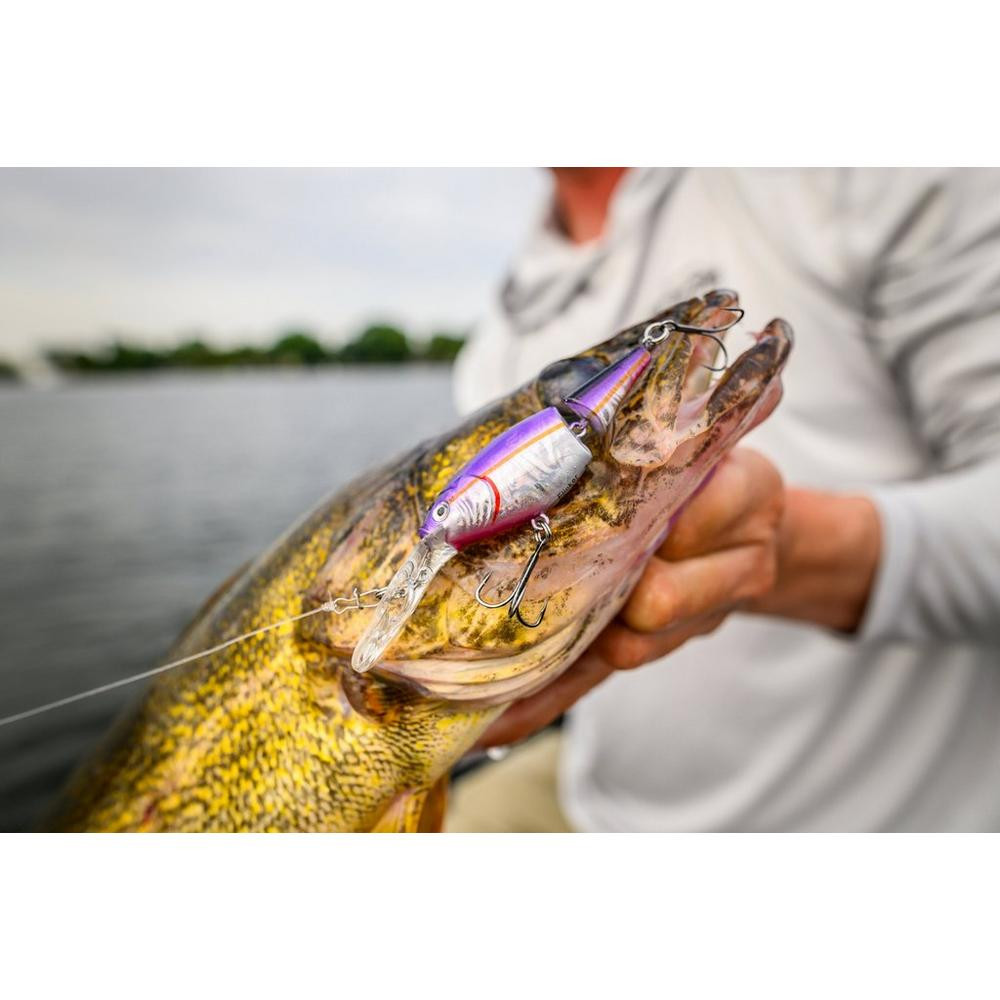 Leurre Berkley Flicker Shad 5 Cm - Tigre Violet - 3/16 Oz - Pêche Aux Carnassiers