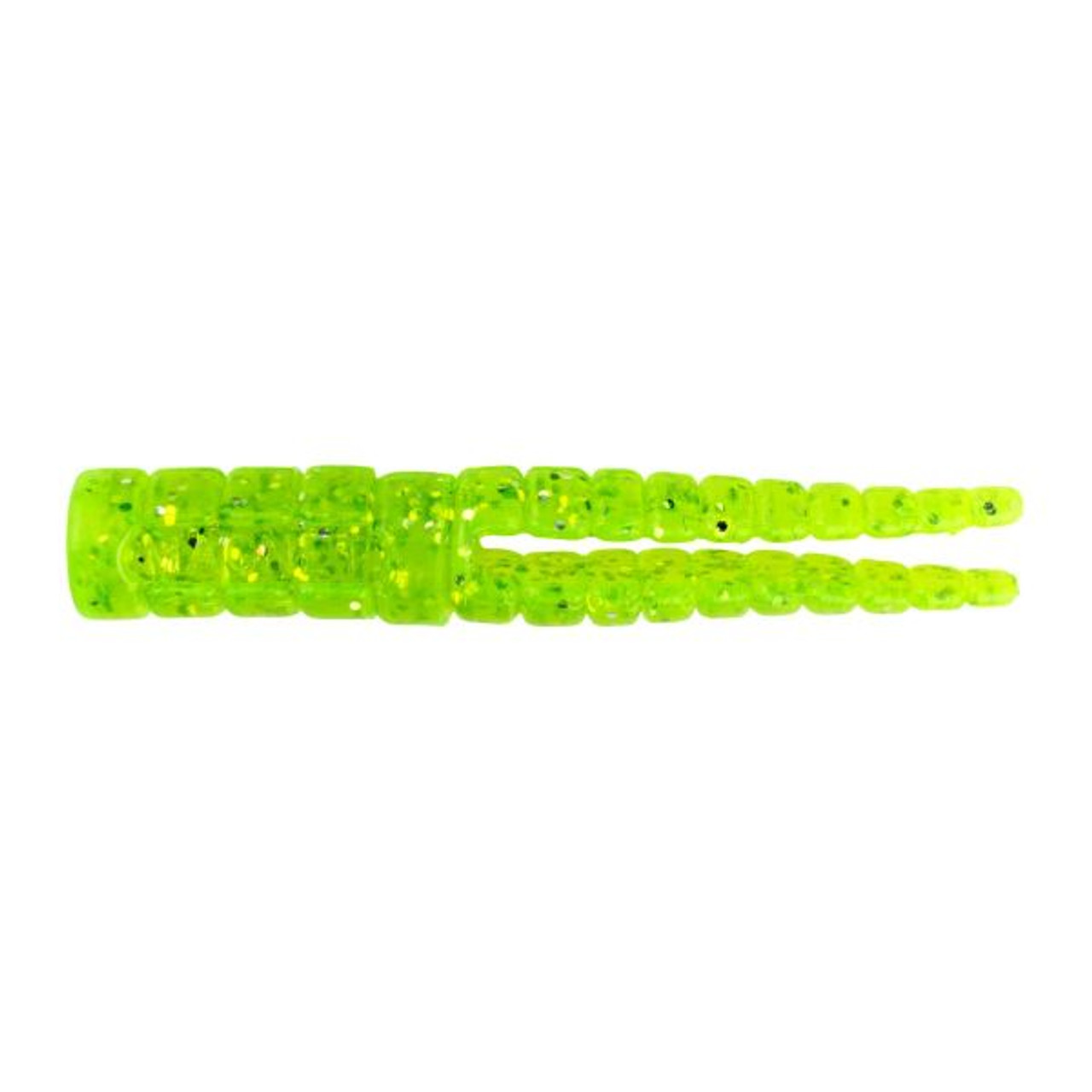 Crappie Magnet 15pc Body Pack-White/Chartreuse