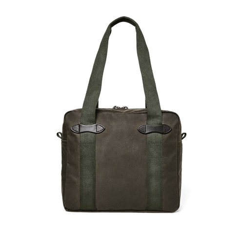 Filson Tin Cloth Zipper Tote Bag